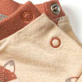 Langarmshirt mit Fuchs-Muster, braun, Gr. 74 ALANA