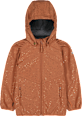 Softshelljacke mit abnehmbarer Kapuze, rot, Gr. 110/116 Mikk-Line