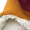 Mütze mit Blockringeln, bunt, Gr. 52/53 PUSBLU