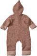 Overall mit Bio-Schurwolle, braun, Gr. 74/80 ALANA