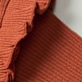 Langarmshirt in Ripp-Struktur, braun, Gr. 92 ALANA