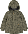 Schneejacke mit Tier-Muster, grün, Gr. 98/104 Fehn