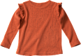 Langarmshirt in Ripp-Struktur, braun, Gr. 92 ALANA