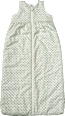 Schlafsack 2 TOG, mit Web-Muster, grün, 100 cm ALANA