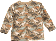 Shirt Pro Climate mit Dino-Muster, grün, Gr. 122 ALANA