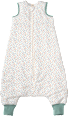 Schlafsack mit Beinen 3 TOG, mit Punkte-Muster, weiß, 100 cm ALANA
