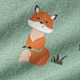 Langarmshirt mit Fuchs-Muster, grün, Gr. 92 ALANA