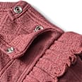 Body Langarm mit Ajour-Muster, rot, Gr. 86/92 ALANA