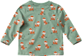 Langarmshirt mit Fuchs-Muster, grün, Gr. 92 ALANA