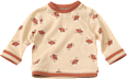 Langarmshirt mit Fuchs-Muster, braun, Gr. 74 ALANA