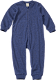 Schlafanzug in Ripp-Struktur, blau, Gr. 74/80 ALANA