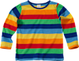 Langarmshirt mit Ringeln, bunt Gr. 122 ALANA