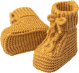 Strickschuhe, gelb, 0-3 Monate ALANA