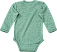 Body Langarm aus Bio-Wolle und Seide, grün, Gr. 62/68 ALANA
