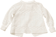 Strickjacke, weiß, Gr. 62/68 ALANA