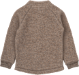 Jacke mit Merinowolle, braun, Gr. 122/128 Mikk-Line