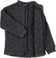 Jacke mit Merinowolle, grau, Gr. 122/128 Mikk-Line
