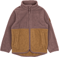 Fleecejacke, rosa & braun, Gr. 98/104 Mikk-Line