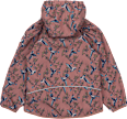 Softshelljacke mit Vogel-Muster, rosa, Gr. 122/128 Mikk-Line