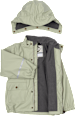 Regenjacke gefüttert, grün, Gr. 110/116 Mikk-Line