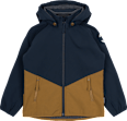 Softshelljacke, blau & braun, Gr. 122/128 Mikk-Line