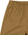 Regenhose mit Fleece-Futter, braun, Gr. 110/116 Mikk-Line