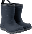 Gummistiefel mit Wollfutter, blau, Gr. 26/27 Mikk-Line