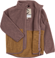 Fleecejacke, rosa & braun, Gr. 98/104 Mikk-Line