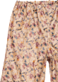 Regenhose mit Blumen-Muster, braun & rosa, Gr. 110/116 Mikk-Line