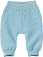 Hose mit Wolle & Mitwachsfunktion, blau, Gr. 62/68 ALANA