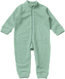 Overall aus Bio-Merinowolle, grün, Gr. 62/68 ALANA