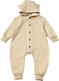 Overall mit Kapuze, beige, Gr. 62/68 ALANA