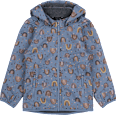 Softshelljacke mit Regenbogen-Muster, blau, Gr. 122/128 Mikk-Line