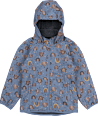 Softshelljacke mit Regenbogen-Muster, blau, Gr. 98/104 Mikk-Line