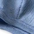 Mütze aus Bio-Wolle und Seide, blau, Gr. 38/39 ALANA