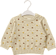 Pullover mit Noppen-Struktur, beige, Gr. 62 ALANA