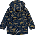 Winterjacke mit Dino-Muster, blau, Gr. 98/104 Mikk-Line