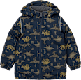 Winterjacke mit Dino-Muster, blau, Gr. 98/104 Mikk-Line