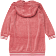Kleid aus Velours mit Kapuze, rosa, Gr. 122 ALANA