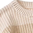 Pullover aus Strick, beige & rosa, Gr. 122 ALANA