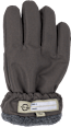 Handschuhe mit reflektierenden Streifen, grau, Gr. 122/128 Mikk-Line