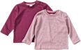 Langarmshirts, rosa + lila, Gr. 86 ALANA
