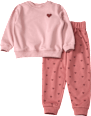 Set mit Sweatshirt & Jogginghose, rosa, Gr. 104 ALANA