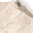 Langarmshirt mit Fuchs-Applikation, beige, Gr. 74 ALANA