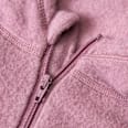 Jacke aus Bio-Merinowolle, rosa, Gr. 62/68 ALANA