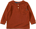 Langarmshirt mit Waffel-Struktur, braun, Gr. 104 ALANA