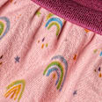 Kleid mit Sweatstoff, lila & rosa, Gr. 110 ALANA