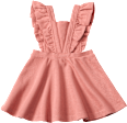 Kleid mit Waffel-Struktur, rosa, Gr. 86 ALANA