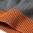 Pullover aus Strick mit Fuchs-Muster, grau, Gr. 128 ALANA