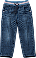 Jeans mit geradem Schnitt & Rippbund, blau, Gr. 104 ALANA